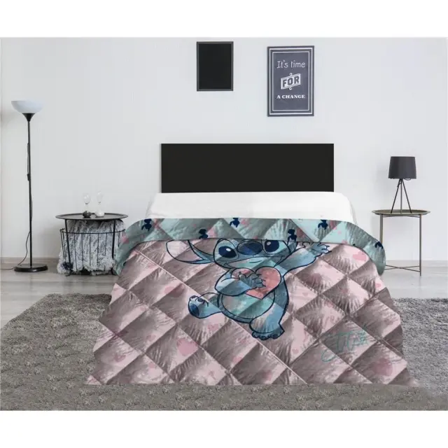 AyMax Lilo + Stitch - Stitch "Heart" - Quilt Cover 240x220cm
