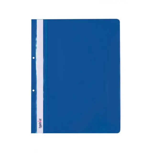 Τypotrust Ντοσιέ PP με Έλασμα & Τρύπες Μπλε (FP16100-03)