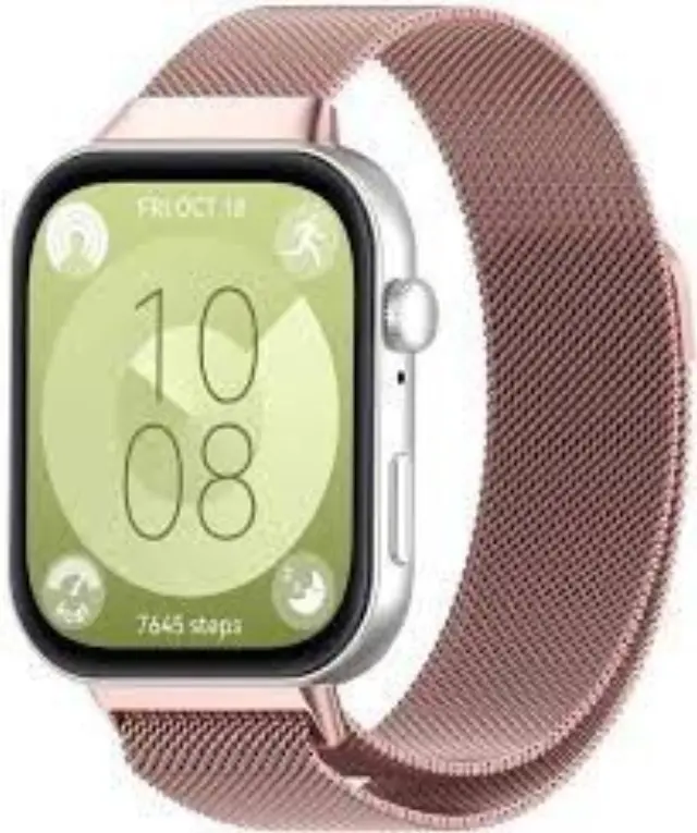 Tech-Protect MilaneseBand Huawei Watch Fit 3 / 4 / 4 Pro / 5 / 5 Pro Rose Gold