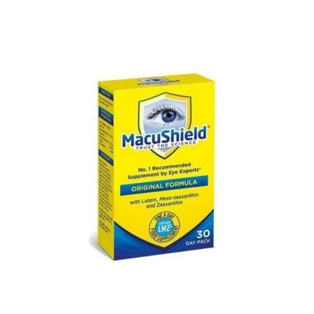 Macushield Original Συμπλήρωμα Διατροφής για την Υγεία των Ματιών με Βιταμίνη Β2, 30 μασώμενα δισκία