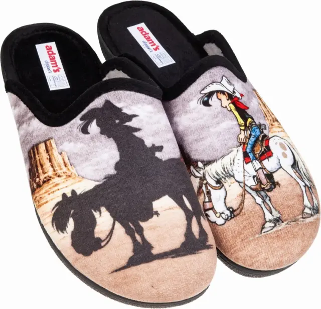 Adam's Shoes ανδρικές χειμερινές παντόφλες 16242663919-1