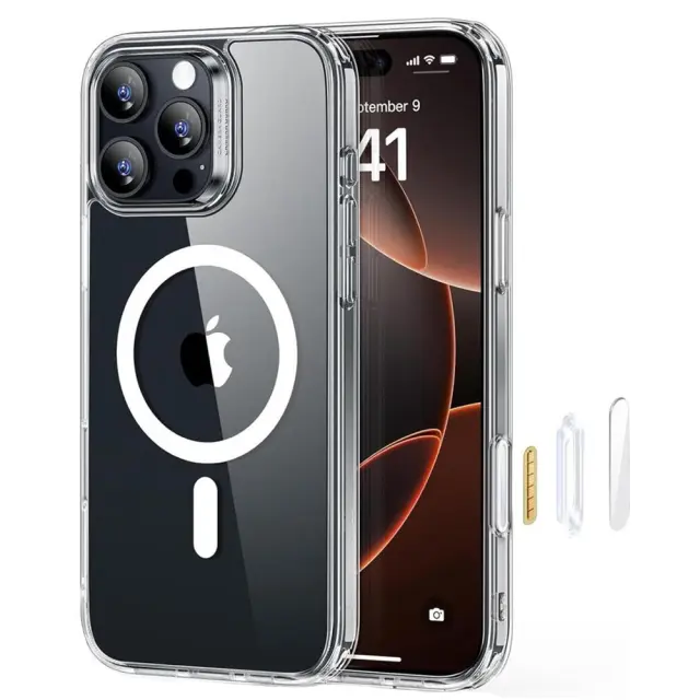 ESR - Classic Hybrid HaloLock - iPhone 16 Pro (Camera Control) - Clear