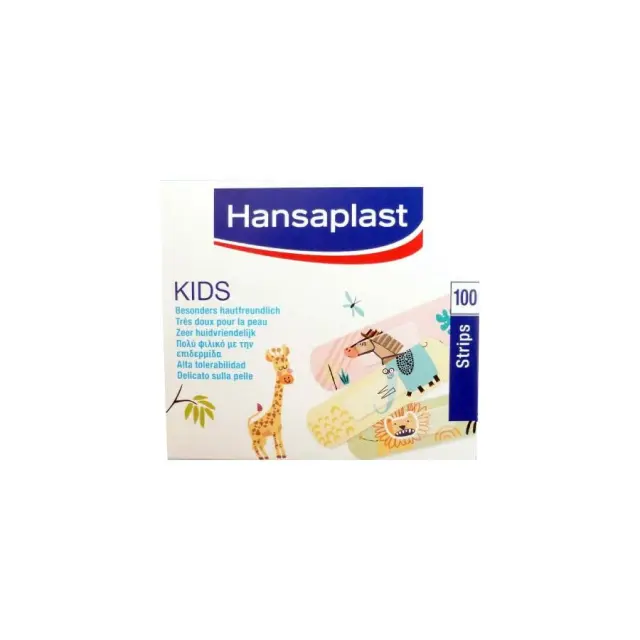 Hansaplast Big Pack Kids (1,9cm x 7,2cm) 100Τεμάχια 2