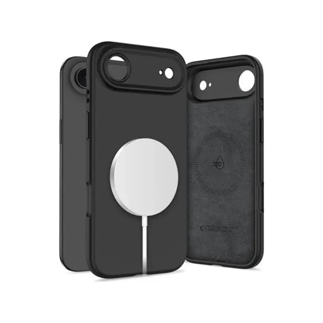 Tech-Protect Θήκη Κινητού iPhone 17 Air Silicone Magsafe Black
