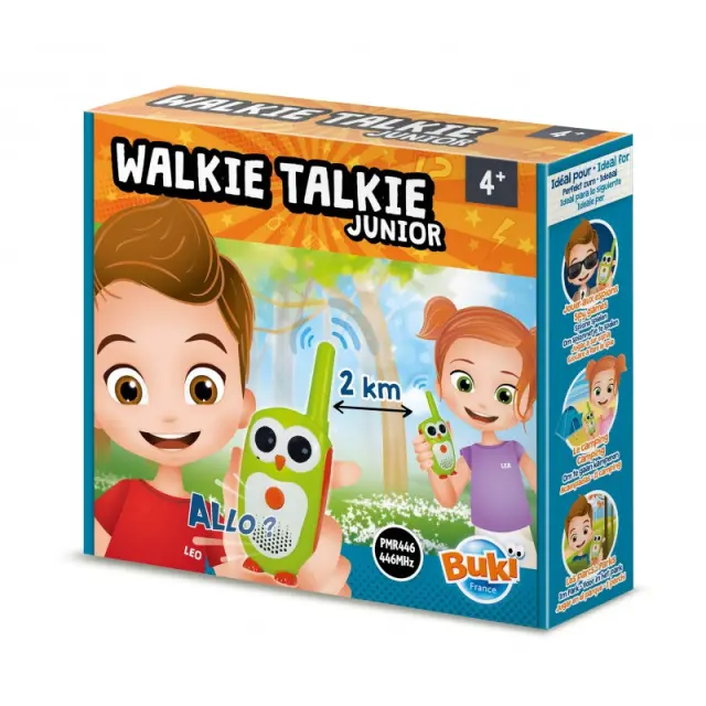 Buki France Walkie Talkie Junior Εμβέλεια 2km (4+ ετών) TW03
