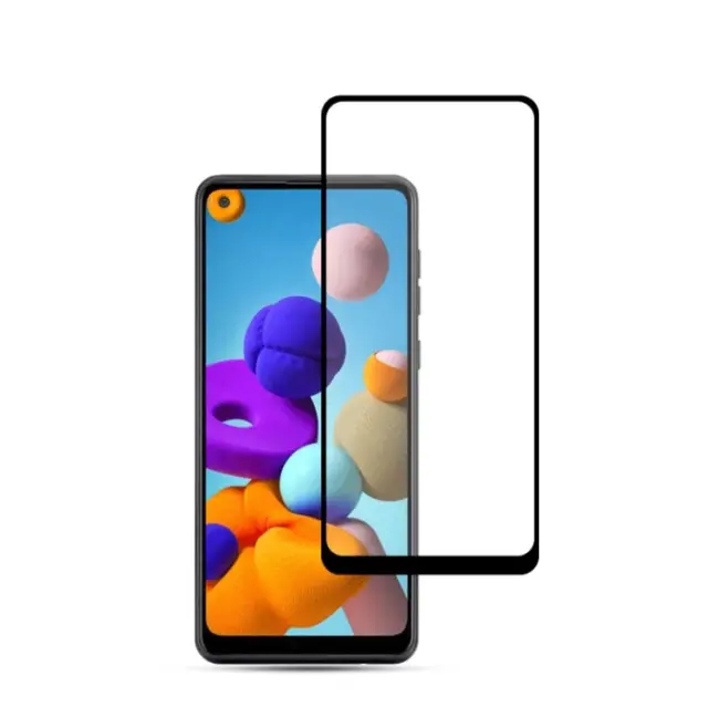Mocolo® Full Cover Tempered Glass για Galaxy A21 - Black