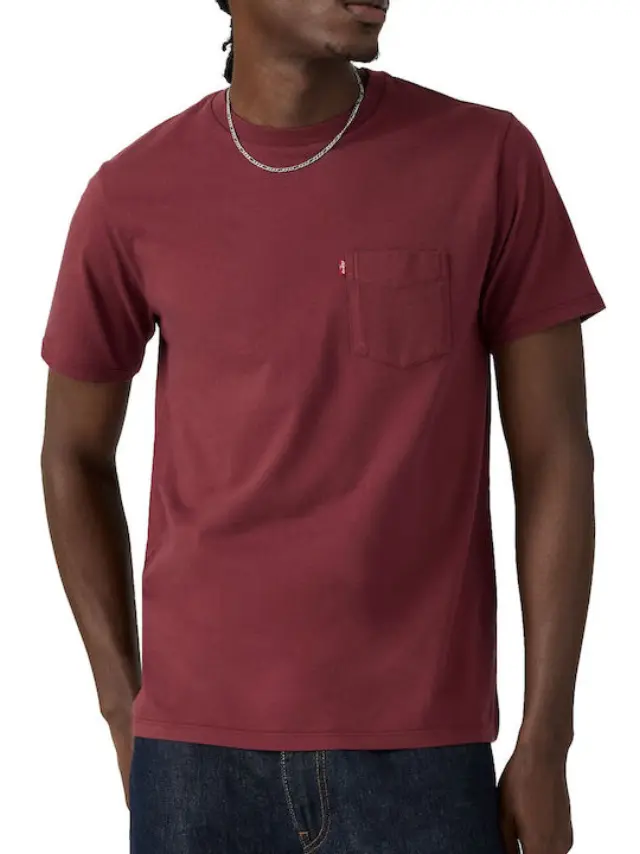 SS CLASSIC POCKET TEE PURPLES Standard
