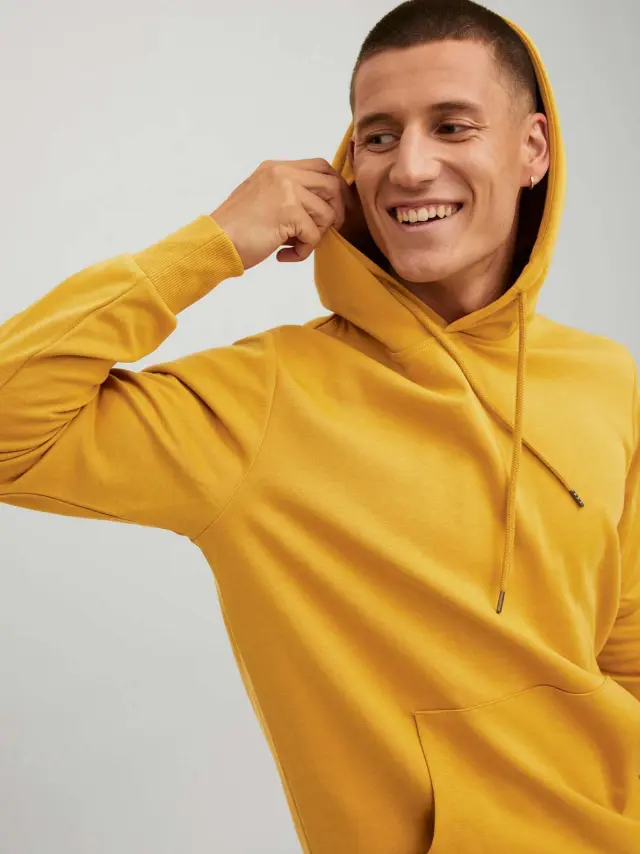 JJEBASIC SWEAT HOOD NOOS Harvest Gold 2
