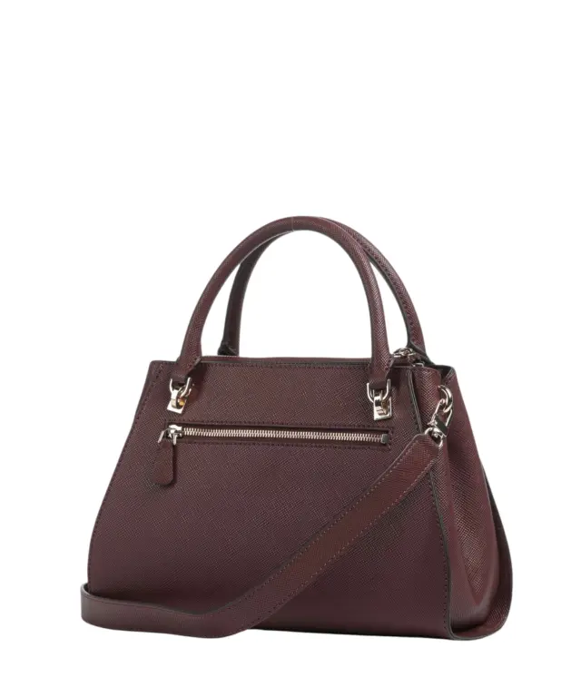 Guess - Γυναικεία Τσάντα Ώμου Noelle II HWZG9672070-BUR Μπορντό 2