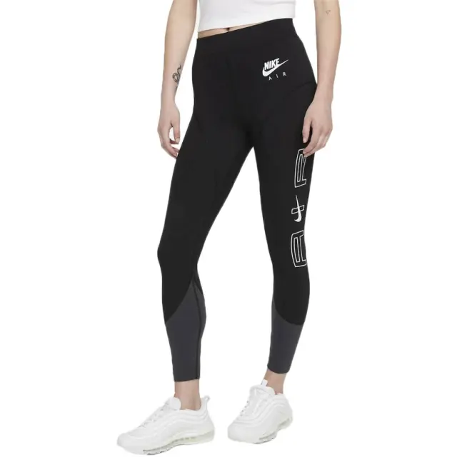 Nike Sportswear Air Training Γυναικείο Μακρύ Κολάν DD5423-010 Μαύρο - XS