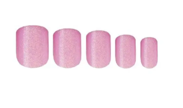 Pre glued Nails Glitter for You W7 2