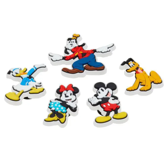 Crocs Jibbitz Mickey Friends 5Pck (10010001-UNC) - MULTI-COLOR - One Size 3