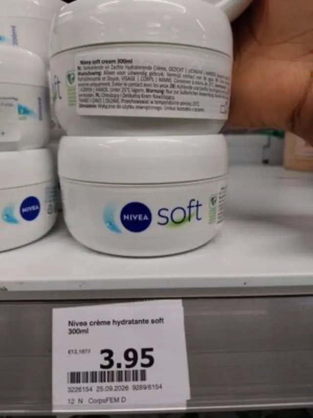 Nivea Cream Soft Ενυδατική Κρέμα 300ml