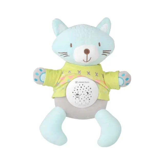 Kikka Boo Λούτρινο Με Προβολέα και Μελωδίες Kit the Cat 31201010245