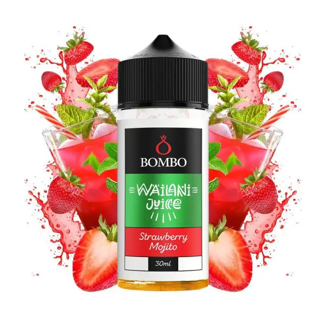 Bombo Flavor Shot Wailani Juice Strawberry Mojito 30ml/120ml 120ml