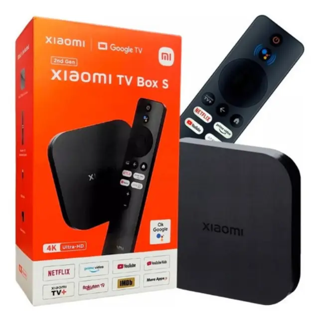 Xiaomi TV Box Mi Box S 2nd Gen 4K UHD με WiFi USB 2.0 2GB RAM και 8GB Αποθηκευτικό Χώρο με Λειτουργικό Android 2