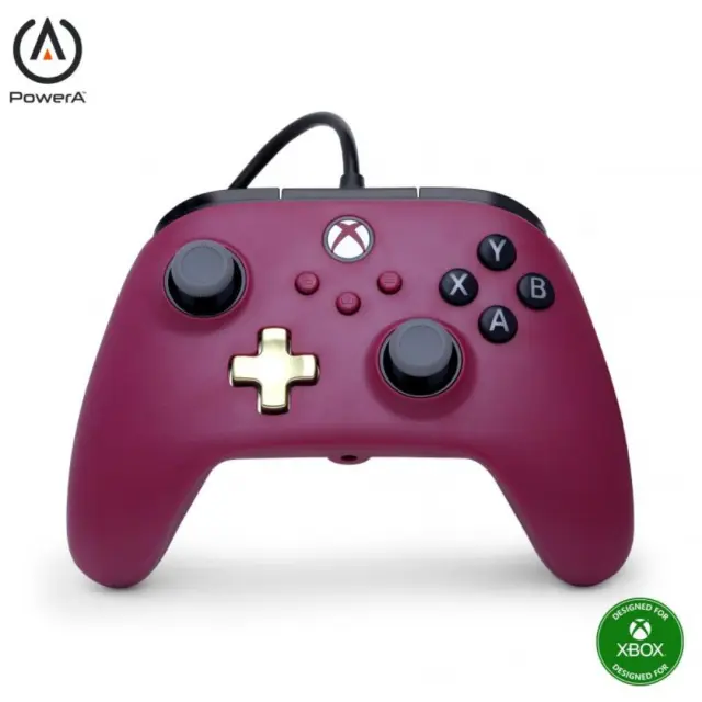 PowerA XBS Advantage Plus Wired Controller Ruby