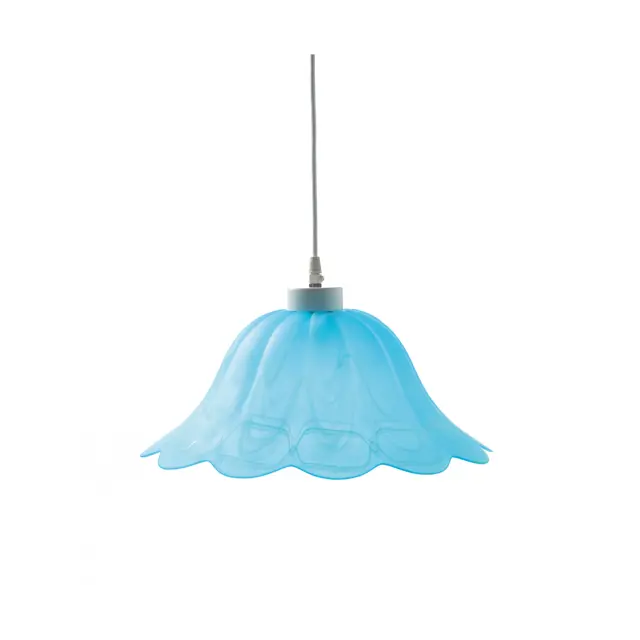 AcaLight Offer NETTO ΓΥΑΛΙ Νο309 Φ40 W.ALABASTER BLUE SATIN MANDALAY