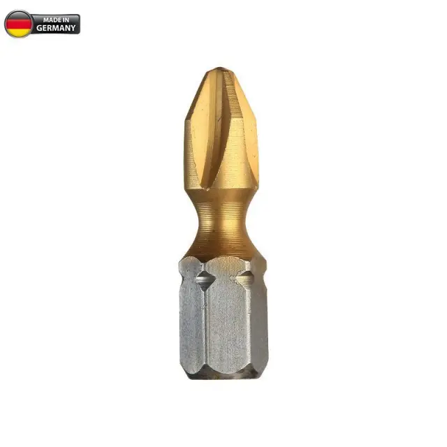 Bormann Pro BHT3511 – Μύτη σταυρού Pro Torsion Tιτανίου PH3 25mm 10τεμ (044918)