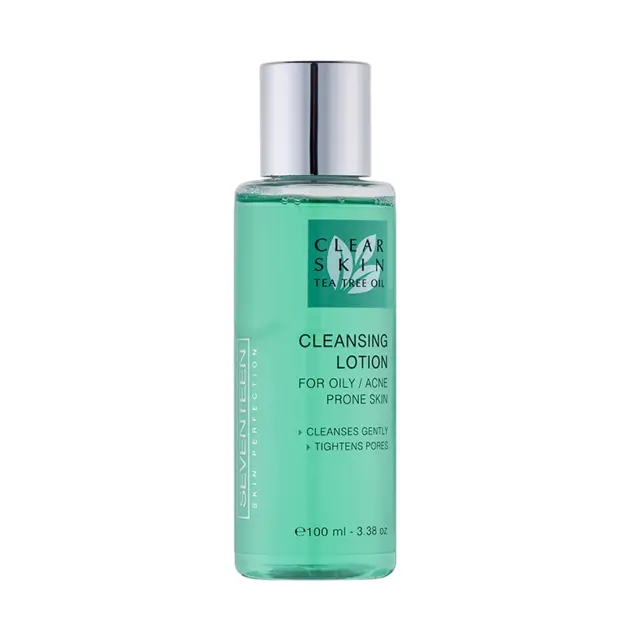 Seventeen Clear Skin Cleansing Lotion for Oily/Acne Prone Skin 100ml