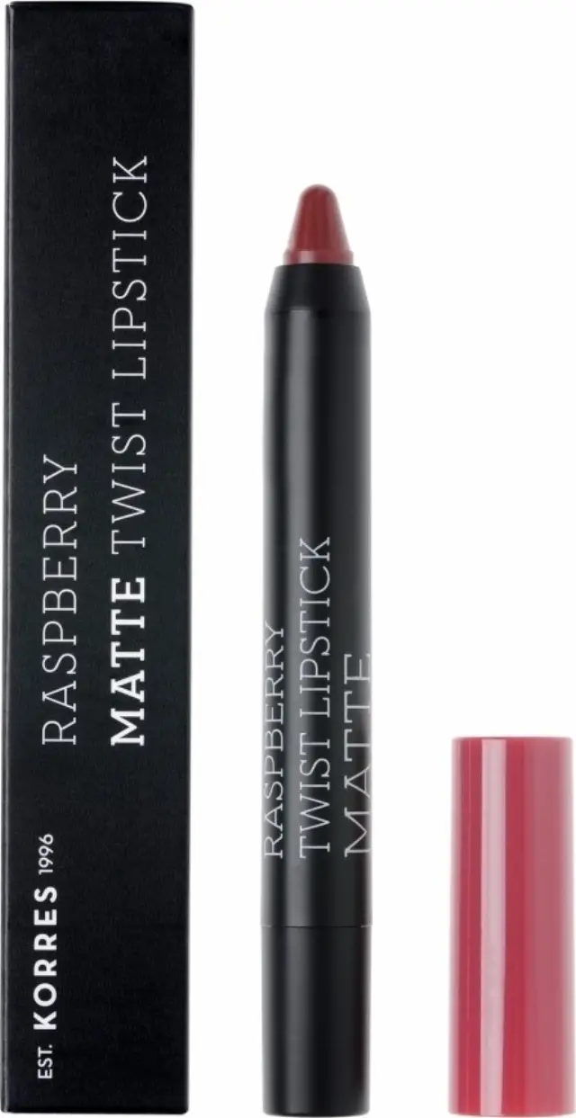 ΚΟΡΡΕΣ Raspberry Matte Twist Lipstick Addictive Berry 1,5g