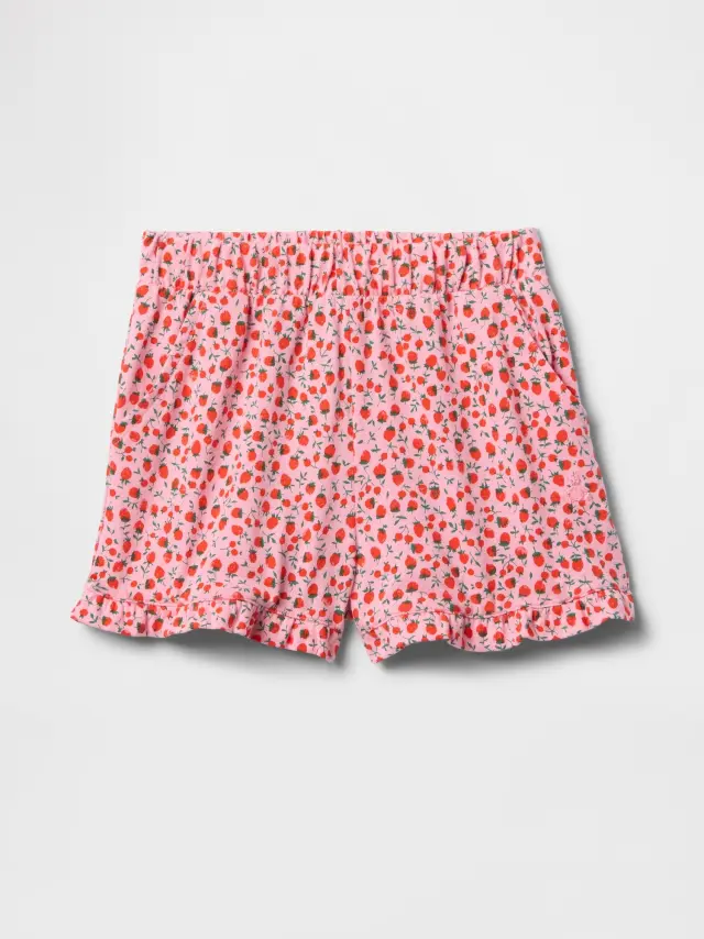Βρεφικό & Νηπιακό Mix & Match Ruffle Σορτς Coral frost pink - 12-18M