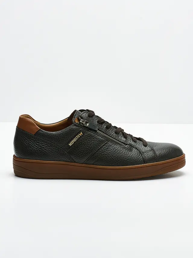 Mephisto Sneakers Ανδρικό δέρμα Καφέ MEP/HENRIK D/BROWN 2