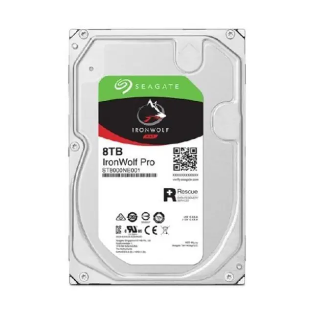 Seagate Σκληρός Δίσκος IronWolf Pro 8TB 7200RPM 256MB Sata III (ST8000NT001)