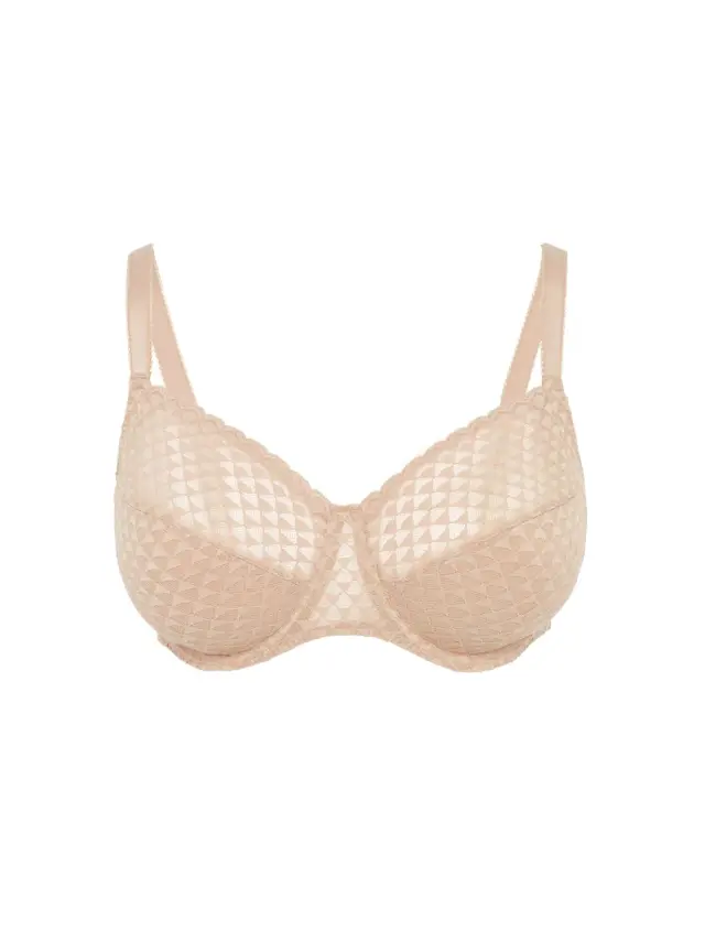 Simone Pérèle Subtile Σουτιέν Signature Lace Full Cup Peau Rose 2