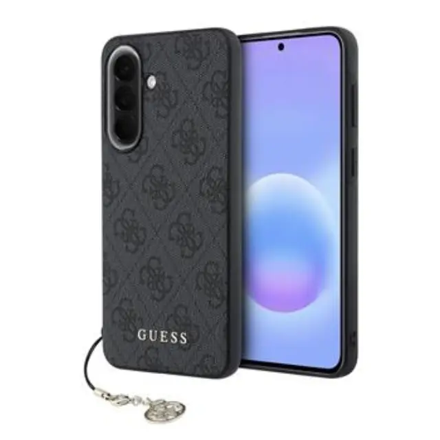 Guess 4G Charm Case for Samsung Galaxy A57 Black