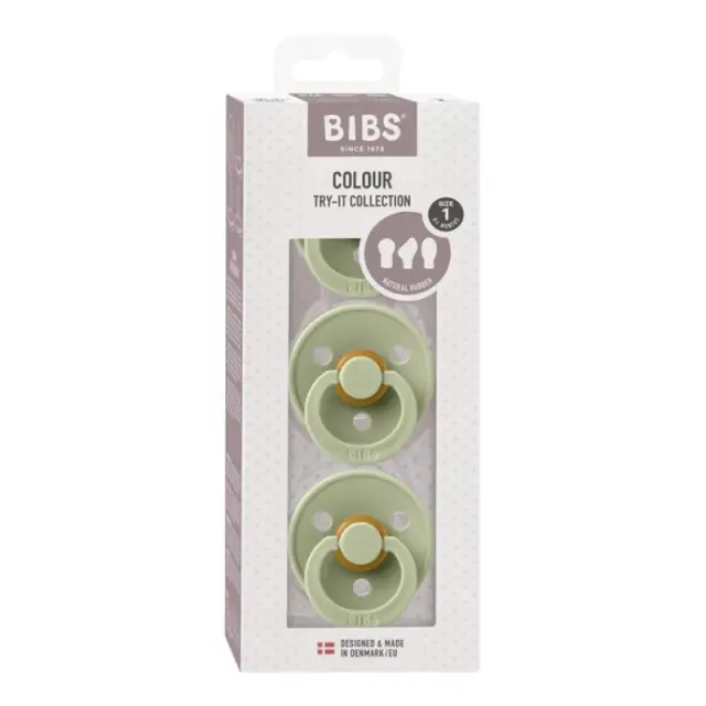 BIBS ΣΕΤ ΠΙΠΙΛΕΣ – TRY IT COLLECTION – Sage – ΚΑΟΥΤΣΟΥΚ 2