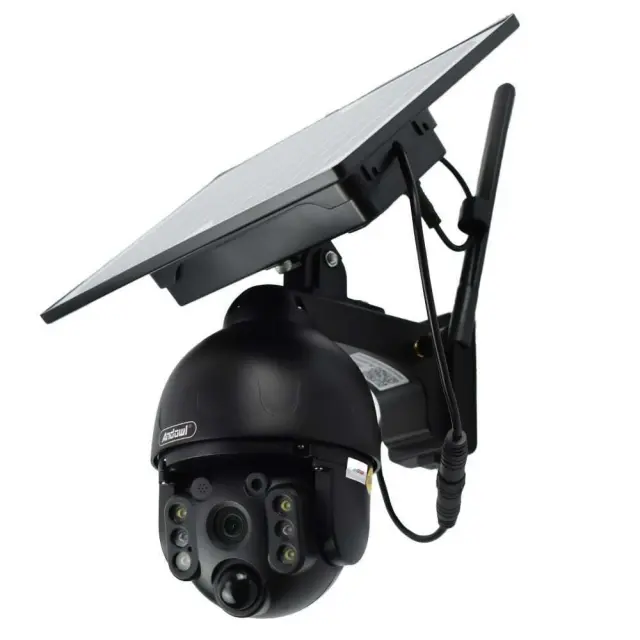 Andowl Q-SX80 IP Κάμερα Παρακολούθησης Wi-Fi/4G Full HD 1080p Αδιάβροχη Μπαταρίας με Αμφίδρομη Επικοινωνία 3