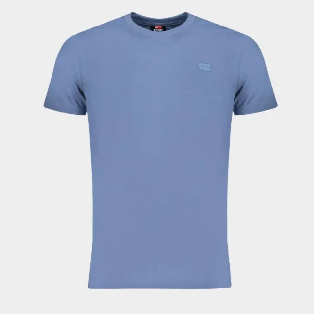Norway Nautical School - Ανδρικό T-shirt Κοντομάνικο 846061-DENIM Μπλε - 2XL