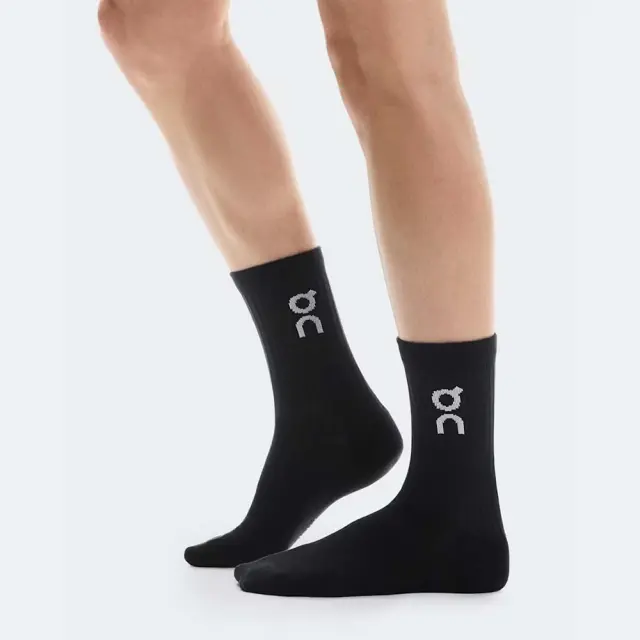 On Unisex Logo High 3 Pair Sock Μαύρο 2UF10310553 (On)