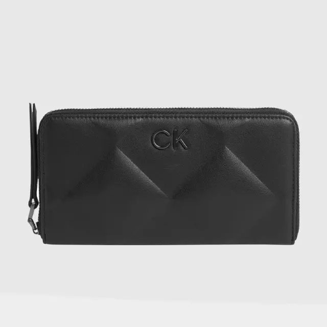 Calvin Klein - Γυναικείο Πορτοφόλι Ck Zip Around K60K610774-BAX Μαύρο
