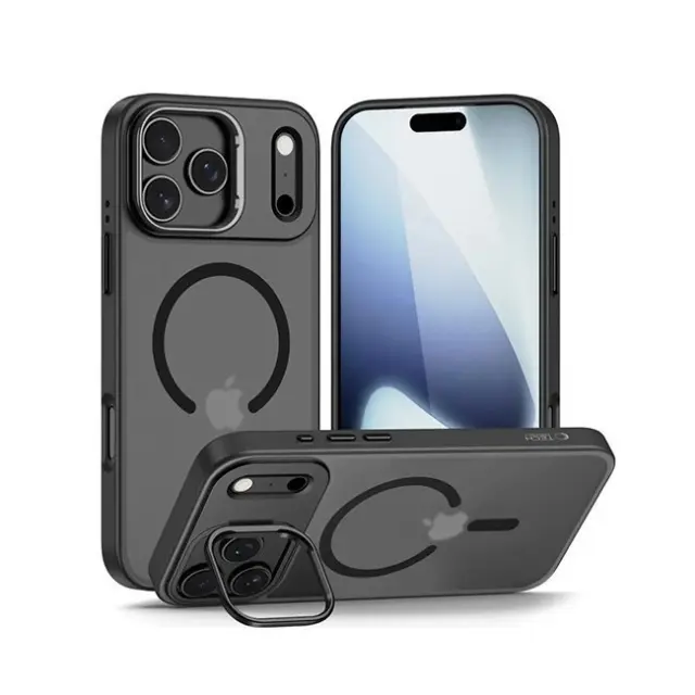 Tech-Protect Θήκη Κινητού iPhone 17 Pro Max Magstand Magsafe Matte Black