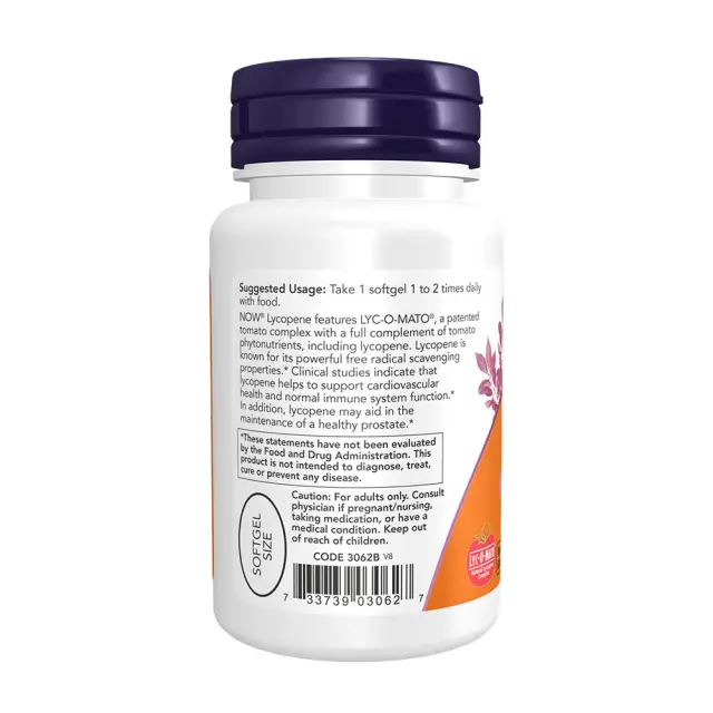 Now Foods Lycopene 20 mg 3