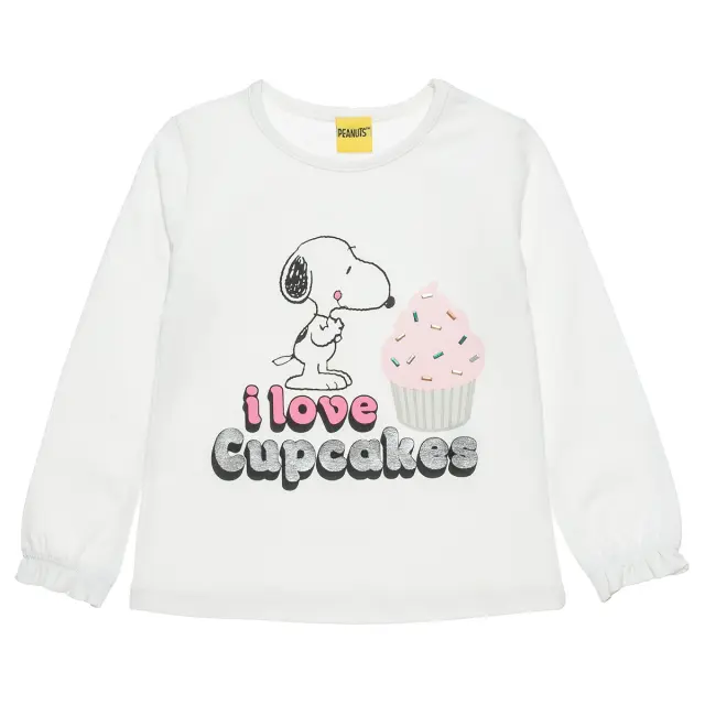 Μπλούζα Snoopy με γυαλιστερά στοιχεία