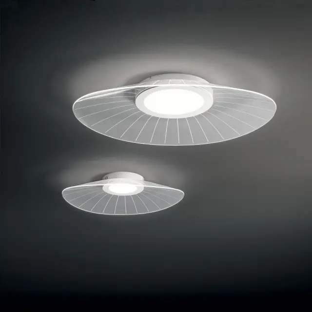 Vela 3625-65 φωτιστικό οροφής oval 55x78 Άσπρο