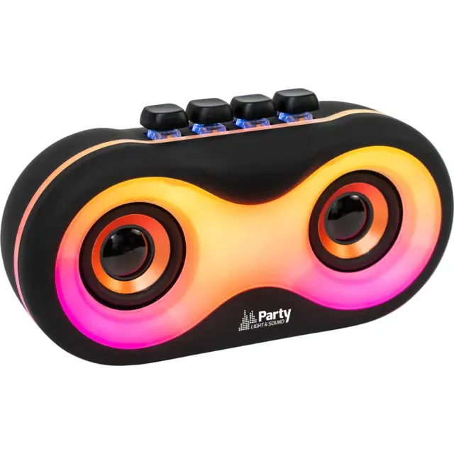 PARTY LIGHT SOUND PARTY-OWL ILLUMINATED BLUETOOTH SPEAKER (10-5590PLS)
