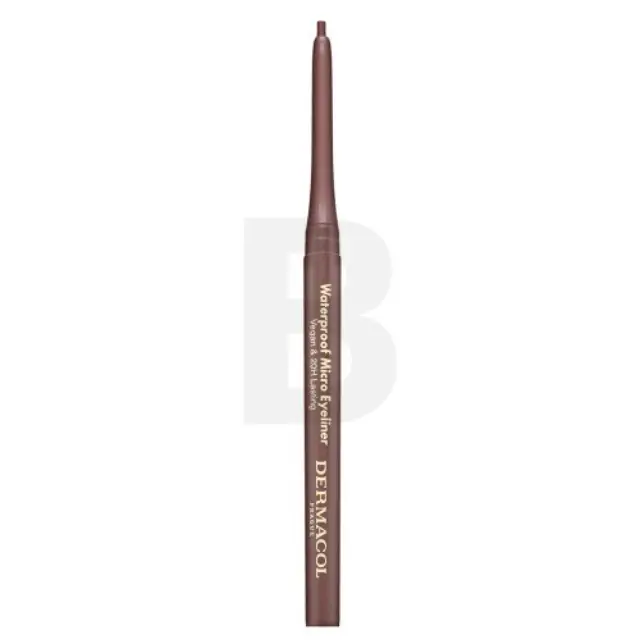 Dermacol Waterproof Micro Eyeliner Waterproof Eyeliner Pencil 02 Burgundy