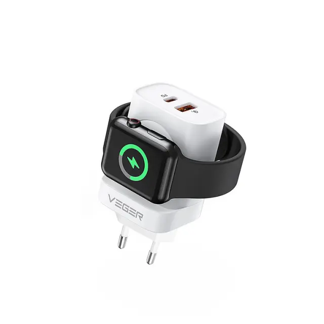 Veger W002E - Πάνελ PD 20W 3 σε 1 Πολυλειτουργικός φορτιστής τοίχου