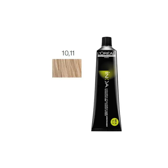 Loreal Inoa Βαφή 10,11 Κατάξανθο Φυσικό Σαντρέ 60ml 2