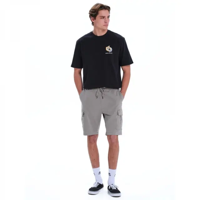 Emerson Full Elasticated Cargo Short (251.EM47.17-Grey) - Γκρί 3