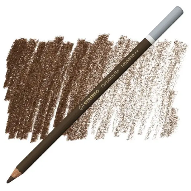 Μολύβι Παστέλ Stabilo CarbOthello - 1400/610 - Raw Umber