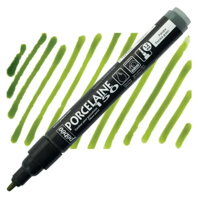 Pebeo Porcelaine Μαρκαδόρος Πορσελάνης - 06 Peridot Green 1.2mm