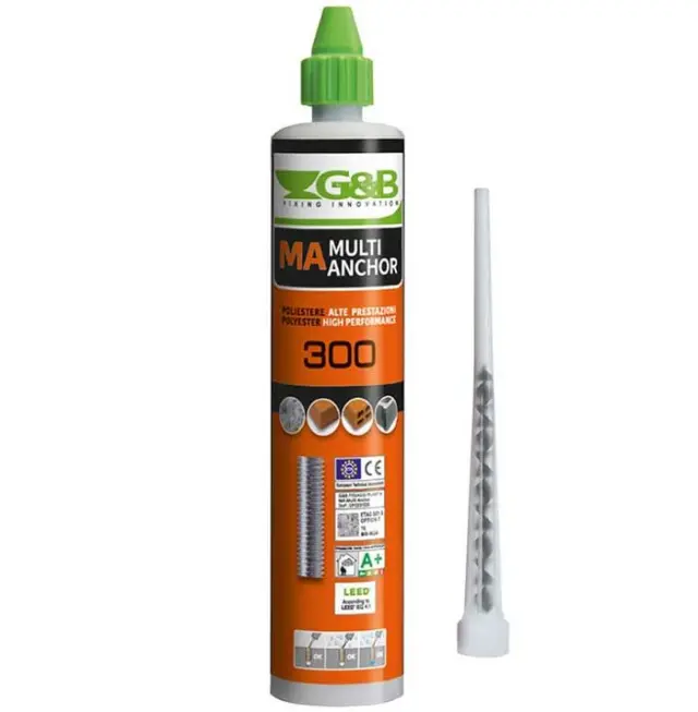 ΚΟΛΛΑ ΧΗΜΙΚΟΥ ΒΥΣΜΑΤΟΣ ΠΟΛΥΕΣΤΕΡΑΣ 300ML G & B GROUP CC30