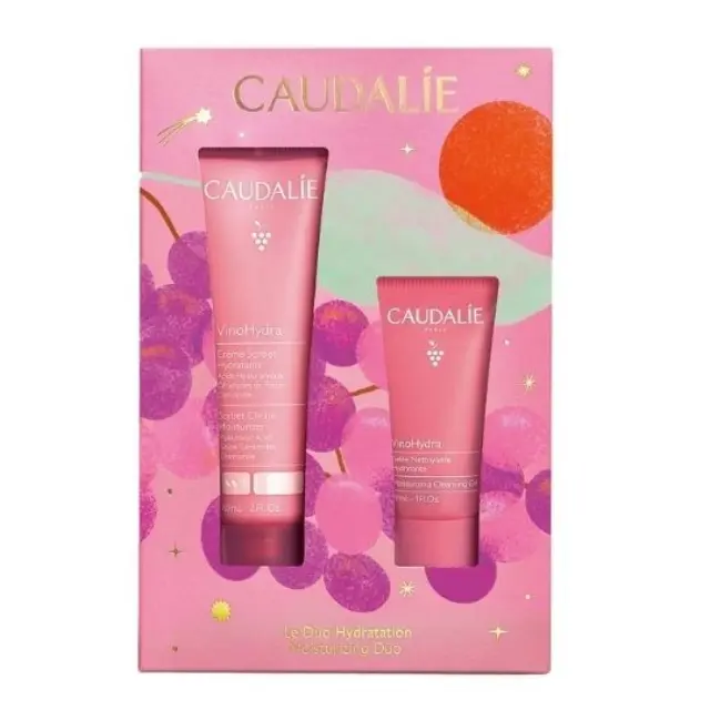 Caudalie VinoHydra Σετ Περιποίησης για Ενυδάτωση με Sorbet Cream 60 ml & Moisturizing Cleansing Gel 30 ml