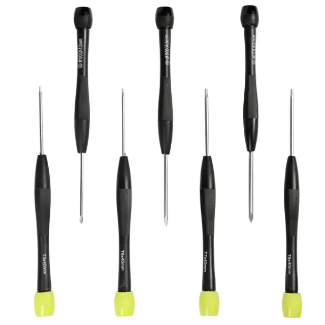 Screwdriver set precision 7 pieces