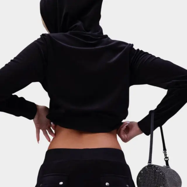 Ζακέτα Juicy Couture RobertSon-Class JCAP176-101 Μαύρο - M 2